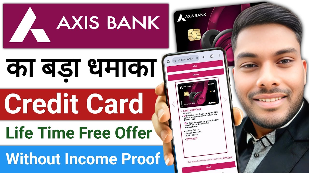 Axis Bank My Zone Credit Card Apply Life Time Free Offer Axis Bank My Zone Credit Card Approved
