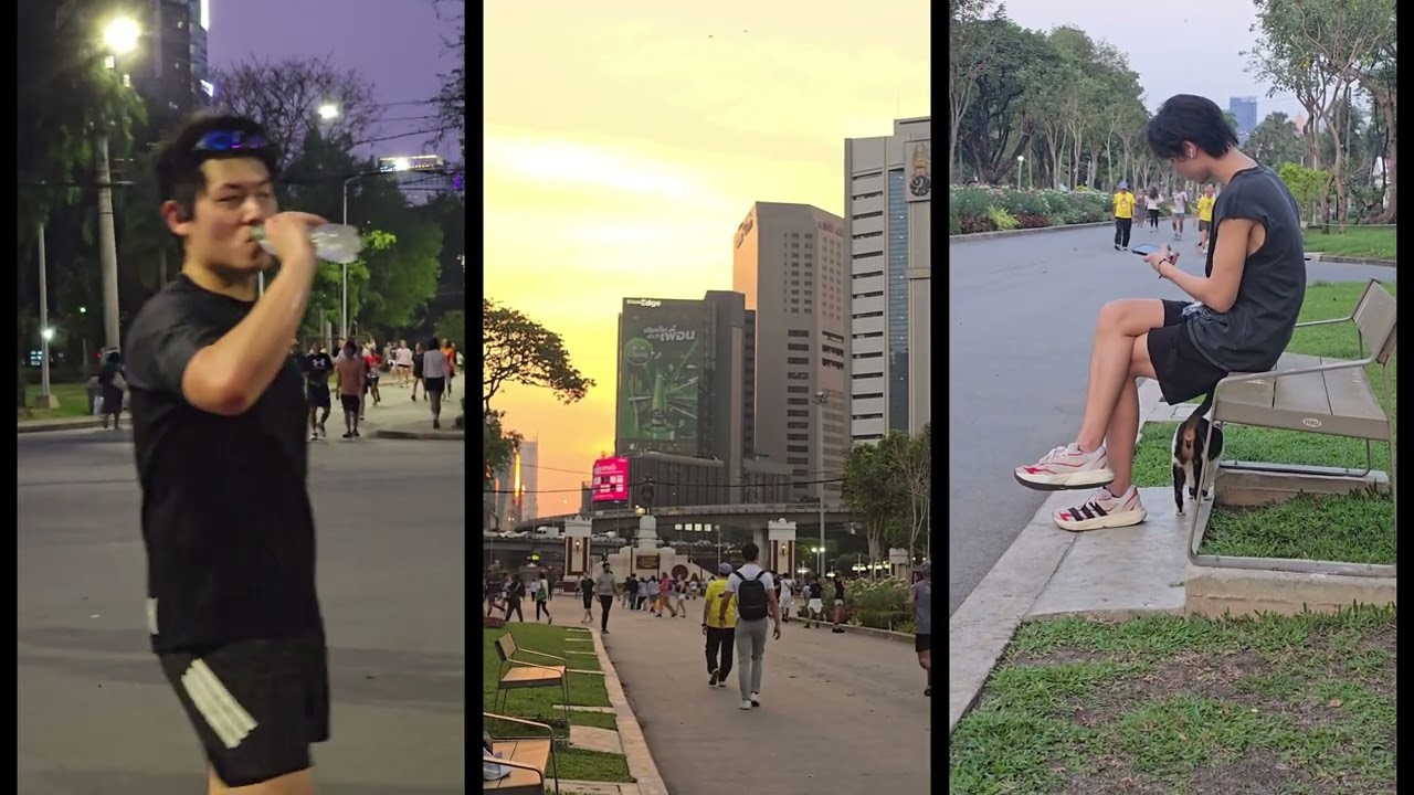 Last vist to LUMPHINI PARK. Bangkok