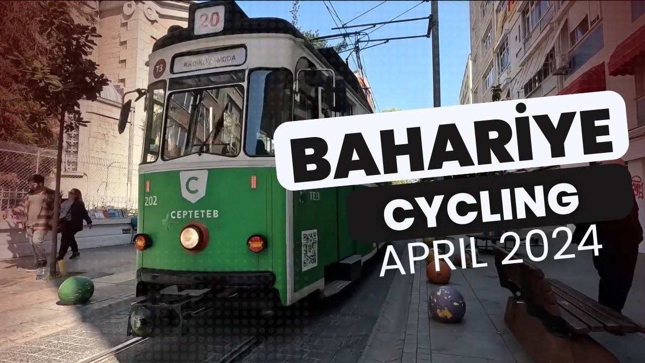 4K | Cycling Through Bahariye Kadıköy | #walkthrough  #gopro