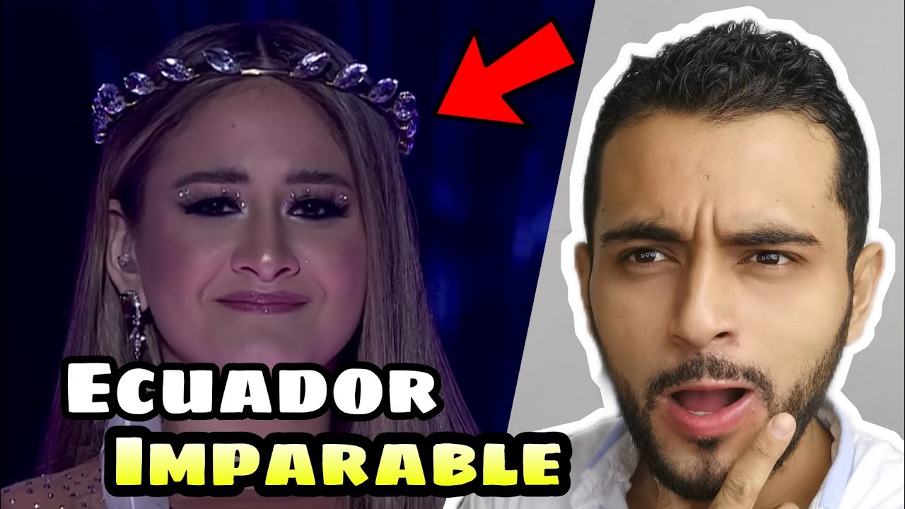 MAR de Ecuador canta ANGEL de YURIDIA | REACCIÓN / Análisis