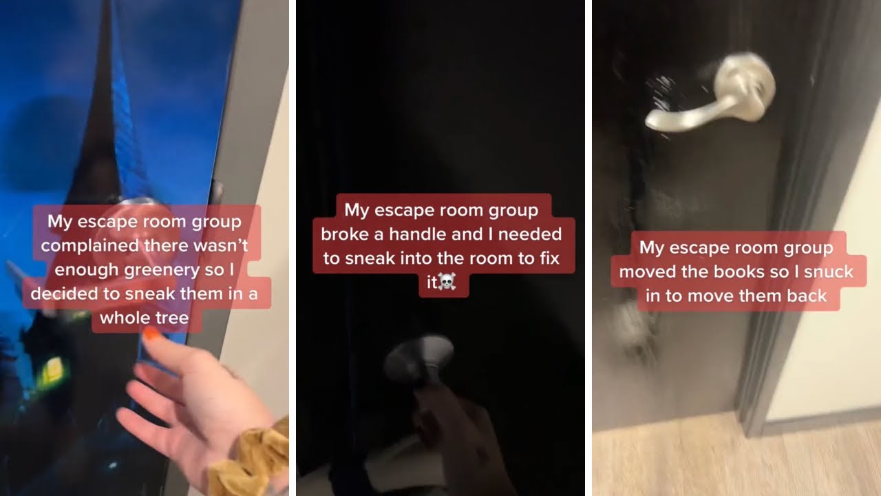 Unbelievable Escape Room TikTok Compilation