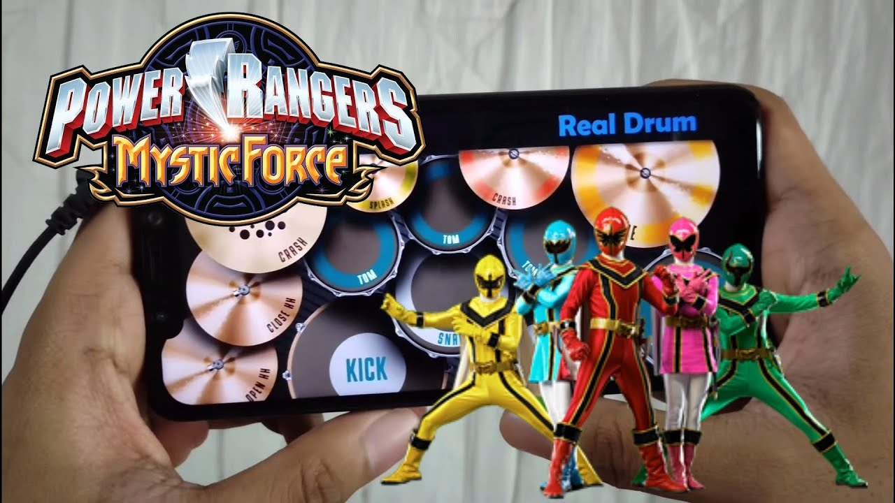 POWER RANGERS - MYSTIC FORCE (RealDrum) Cover