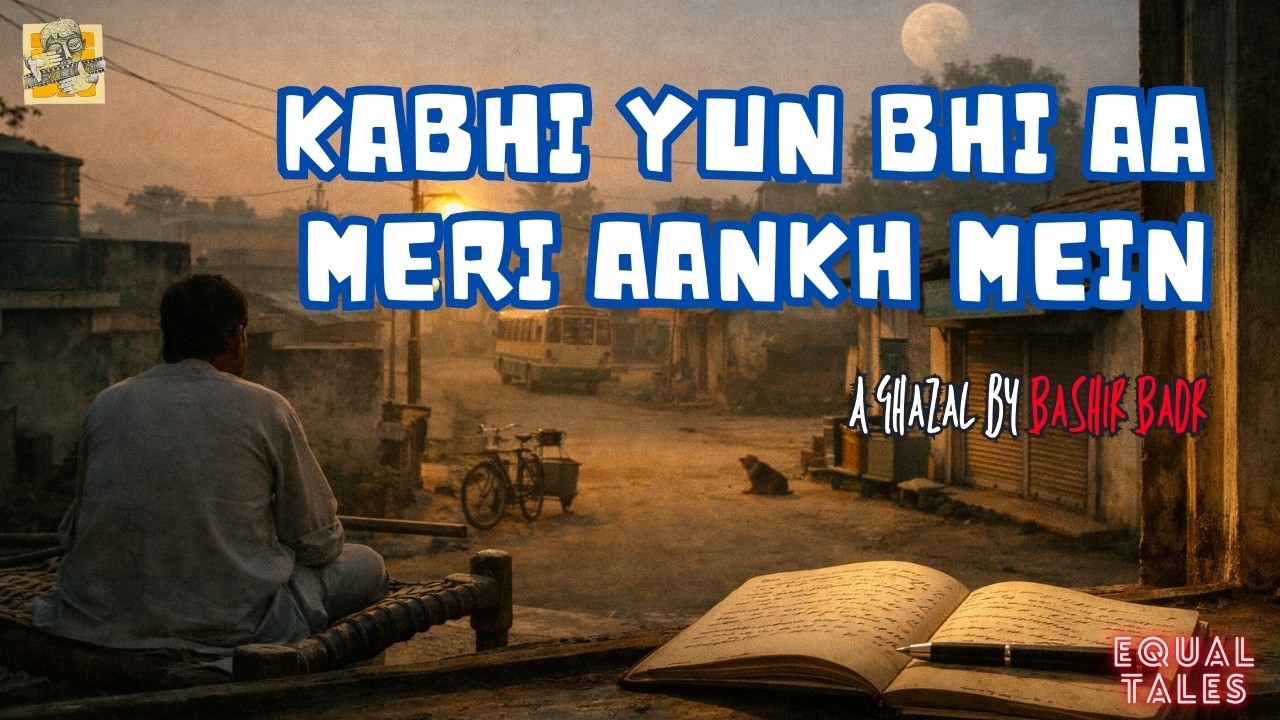 Kabhi Yun Bhi Aa Meri Aankh Mein | Bashir Badr | A Tribute to Urdu Poetry
