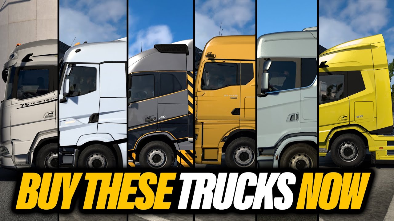 Ranking ETS2 Top Trucks that you Should Buy and Drive