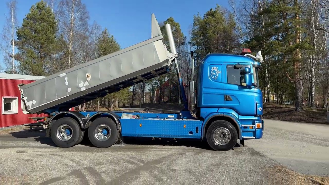 Lastbil Scania  R500 LB6X4HHA Tippbil - Min film 20.mov
