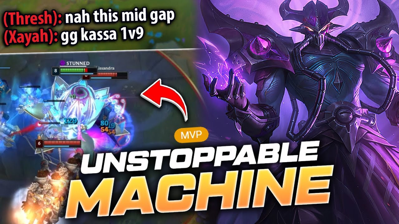 Why High Elo Players Fear My Kassadin | EUW Master+ Ranked | 13.4 - League of Legends
