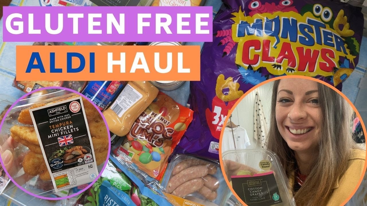 GLUTEN FREE ALDI HAUL UK | WEEKLY TOP UP SHOP
