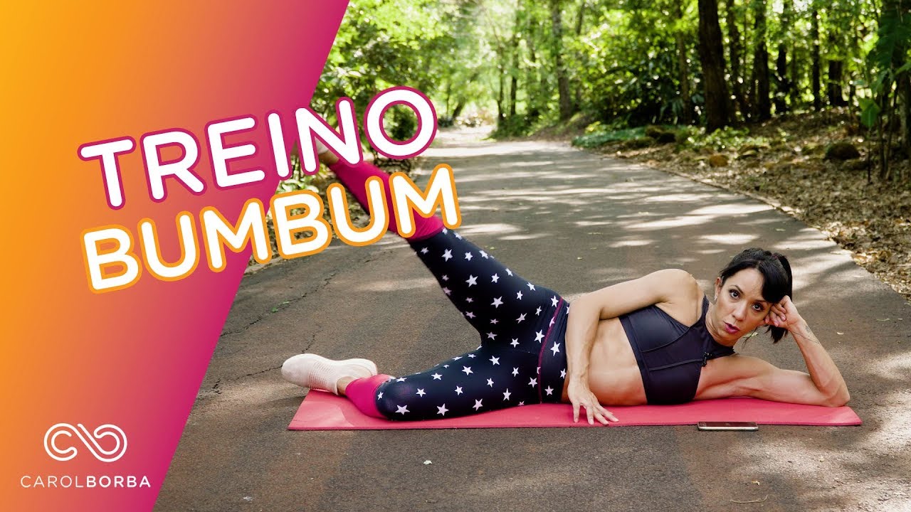 Treino para acabar com a flacidez nos glúteos e quadril  - Carol Borba