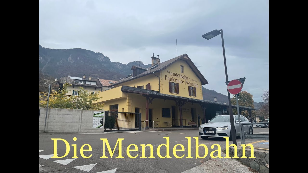 Die Mendelbahn, eine Standseilbahn mit Geschichte