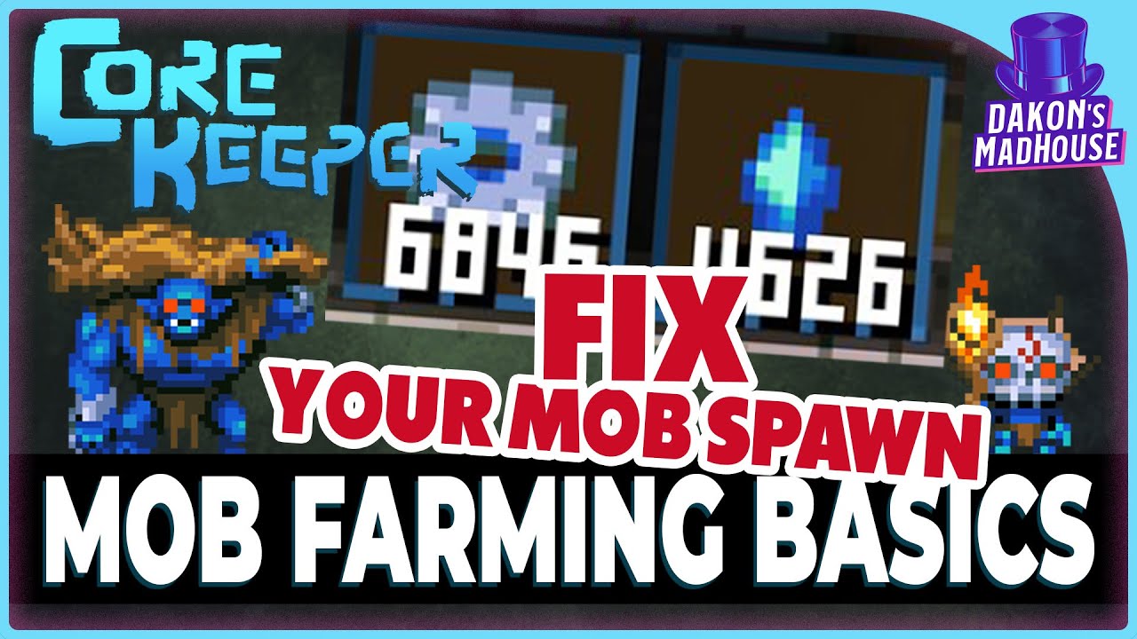 Mob Farms: Spawn Cells and Spawn Rates | Core Keeper 1.1