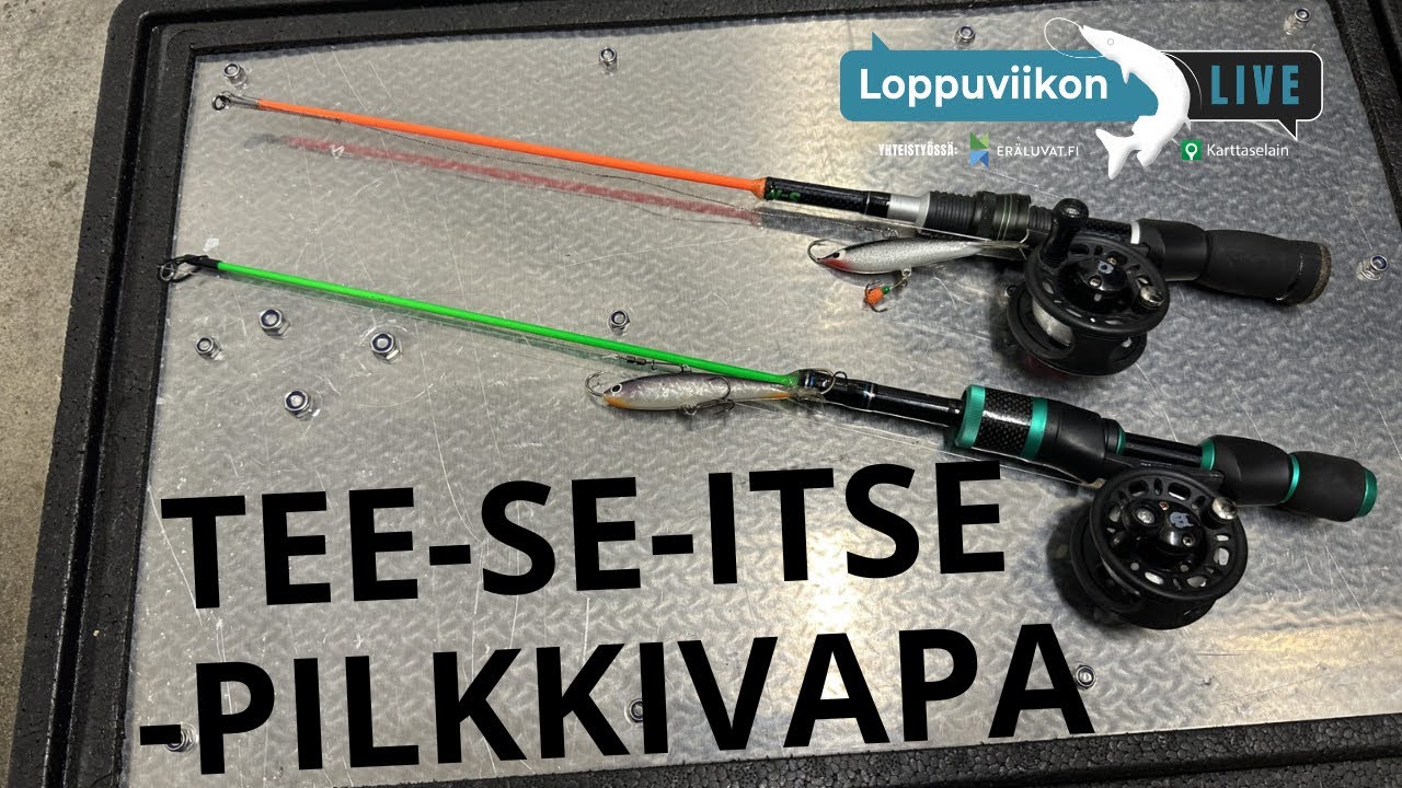 TEE-SE-ITSE-PILKKIVAPA | kierrätä vanha tai rikkoutunut vapa