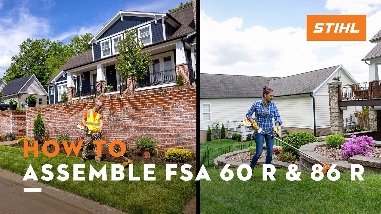 How to Assemble: FSA 60 R & FSA 86 R | STIHL Tutorial