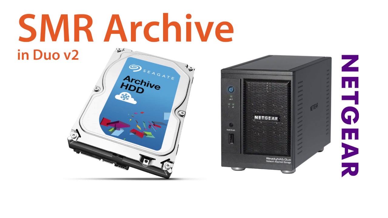 ReadyNAS Duo v2 + 8TB Archive HDD