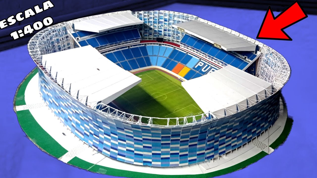Cómo hacer el estadio Cuauhtémoc de Puebla