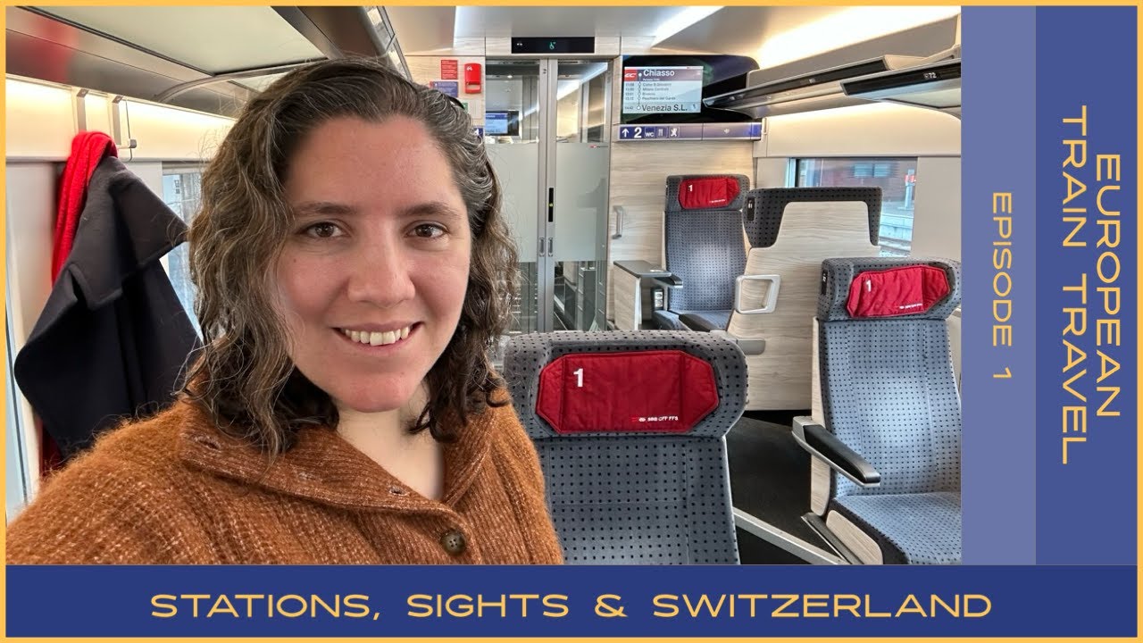 EUROPEAN TRAIN TRAVEL | Zurich to Venice | Autumn views