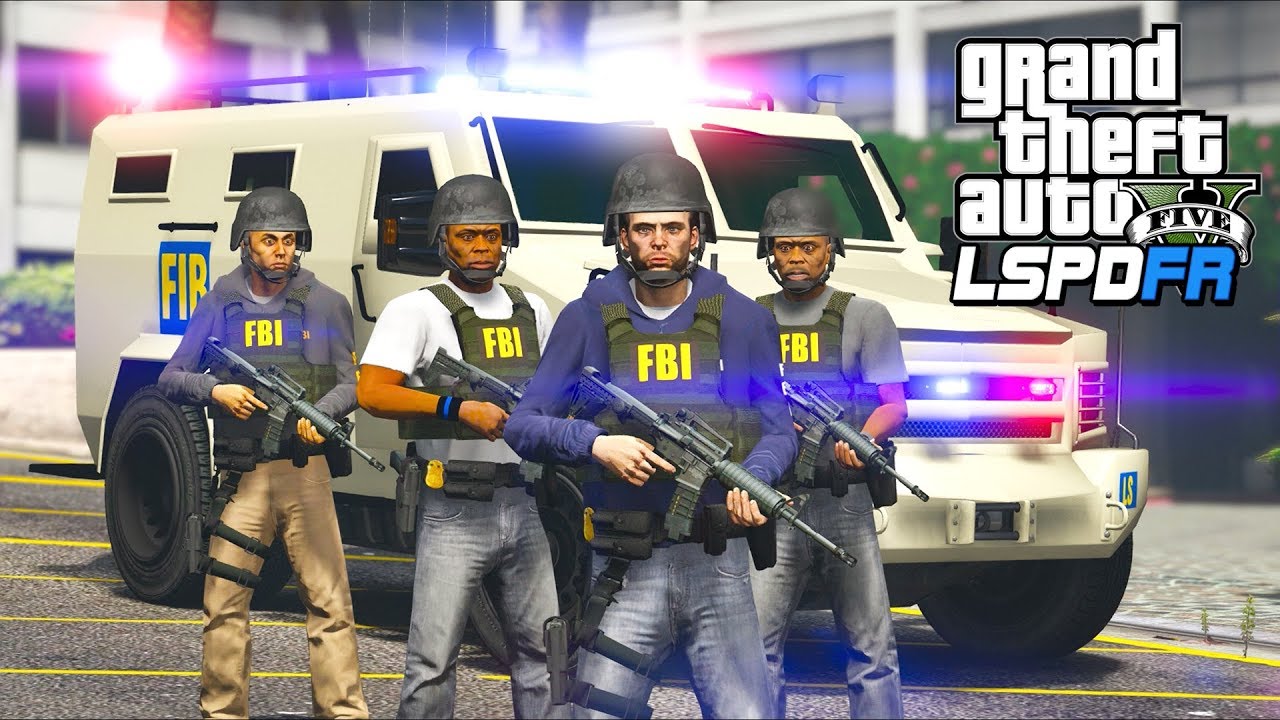 GTA 5 - LSPDFR Ep506 - One Crazy FBI SWAT Patrol!!