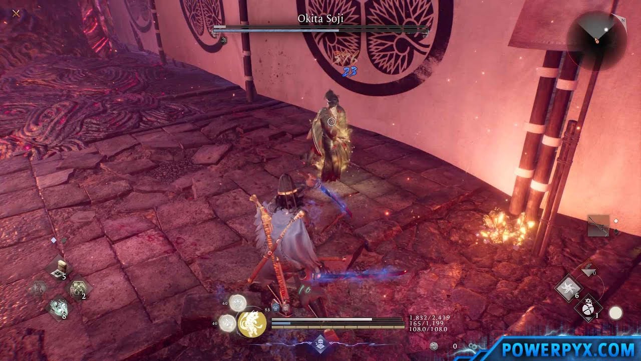 Nioh 3 - Okita Soji & Tokugawa Yoshinobu Boss Fight (Boss 18) - Solo