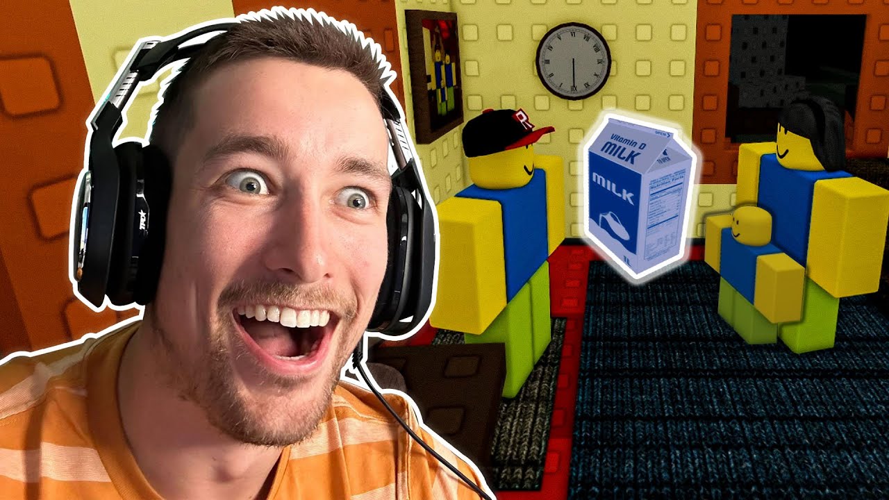 Be A Dad And Bring Home The Milk on ROBLOX is WILD