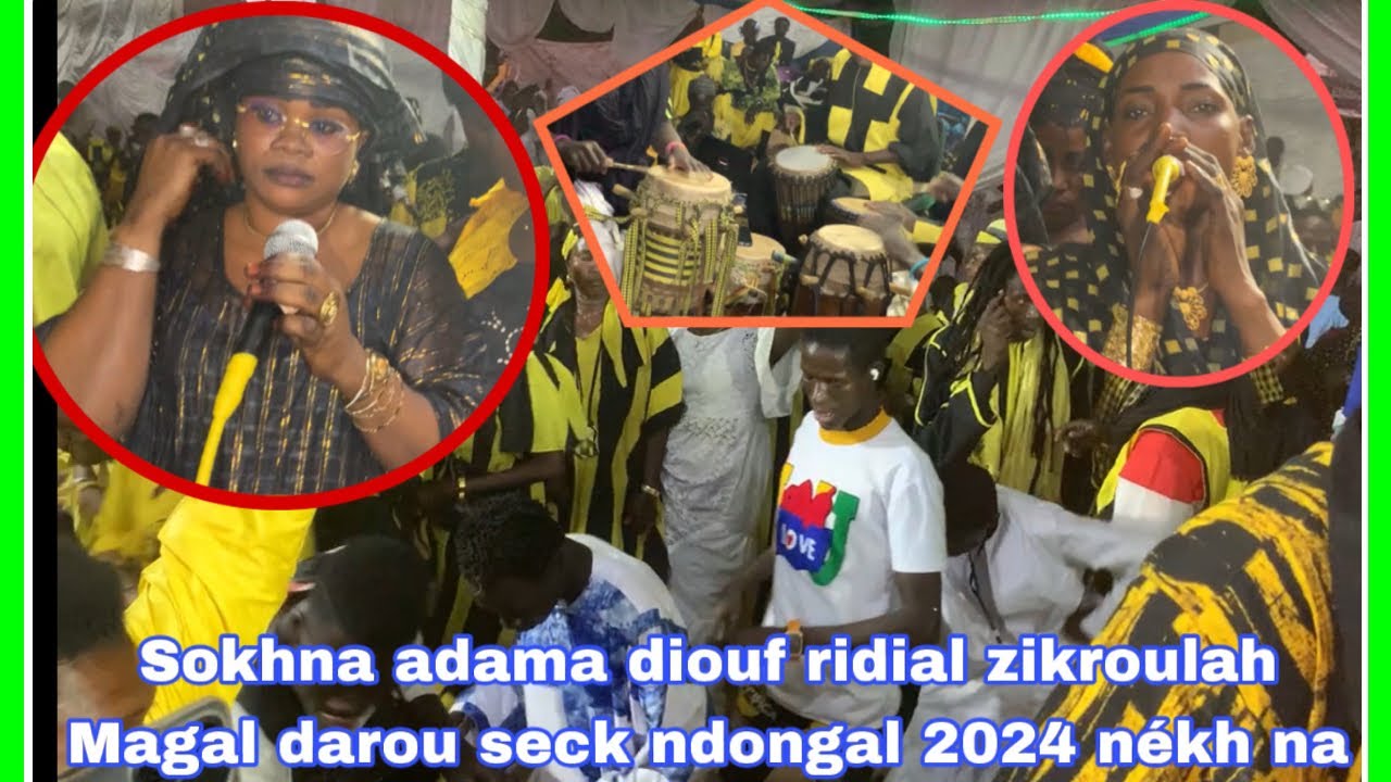Sokhna adama diouf ridial zikroulah ak sokhna astou seye ridial ,,maga darou seck 2024