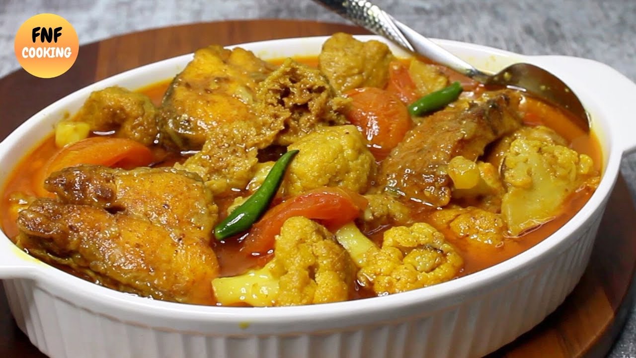 ফুলকপি দিয়ে এভাবে মাছ রান্না করলে স্বাদ মুখে লেগে থাকবে | Phulkopi recipe| Cauliflower fish curry