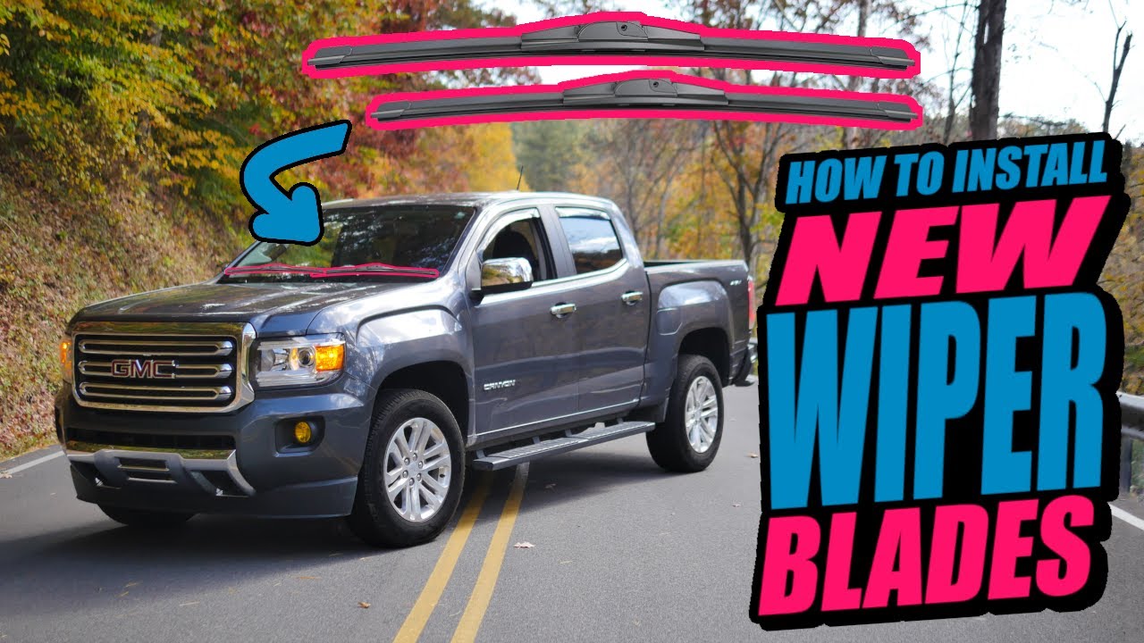 How to Replace Wiper Blades | 2015-2018 GMC Canyon & Chevrolet Colorado