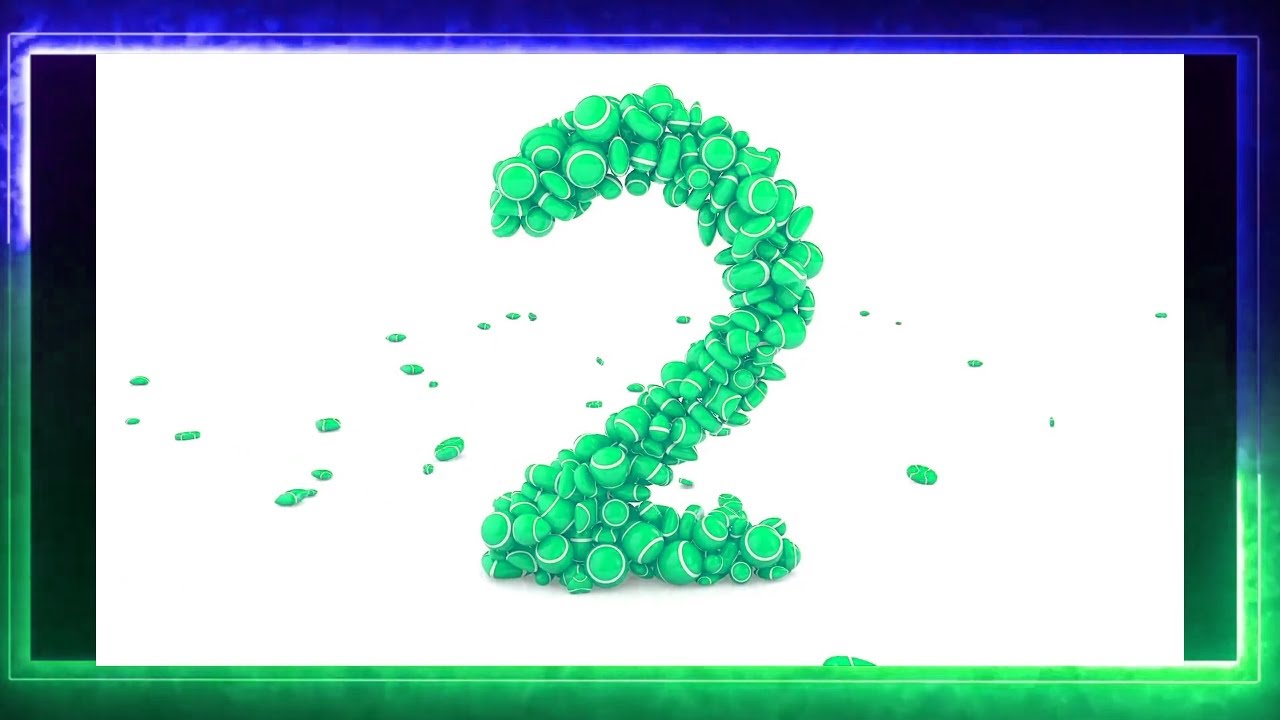 Learn number 2 with Satisfying Ball (Sponsored By:Gamavision Csupo 2001 effects)