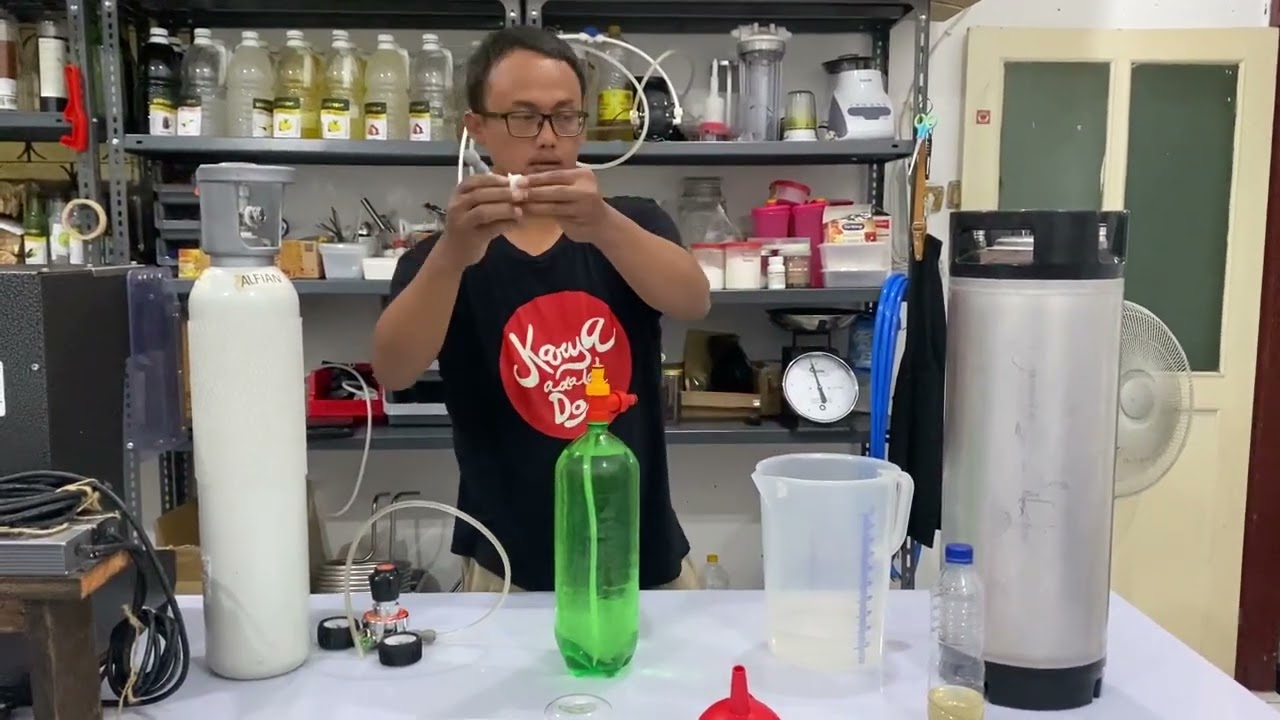 SERI MINUMAN KRIYA #01 MEBUAT MINUMAN SODA DI RUMAH KRIYA SODA CRAFT SODA