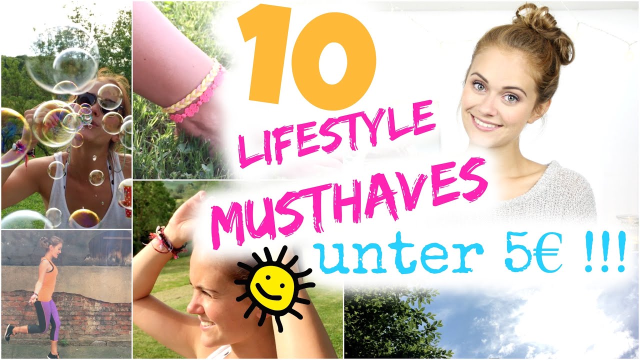 10 LIFESTYLE MUSTHAVES im Sommer - UNTER 5€ | SNUKIEFUL