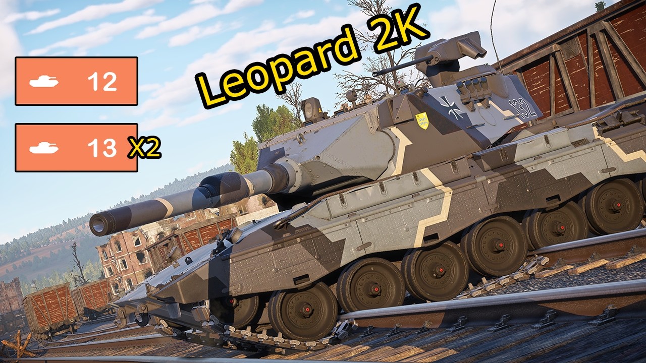 Leopard 2K. Track And Barrel Menace.