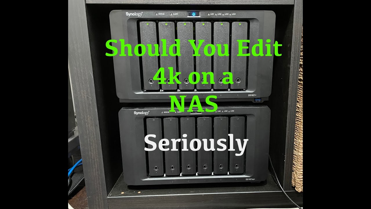 Использование NAS для редактирования видео — обзор Synology ds1621+ — стоит ли редактировать виде...