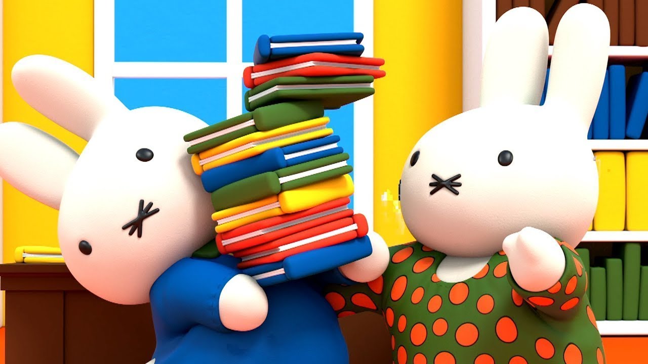 Miffy At The Library! | Miffy | Full Episodes