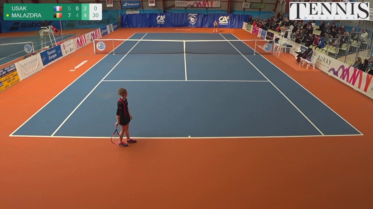 USAK Sophia (FRA) VS MALAZDRA Lea (BEL) - Court J. Sanchez
