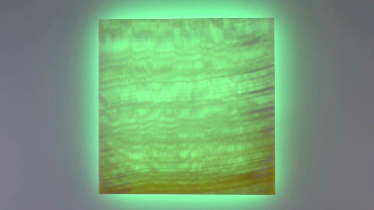 KINKIET z onyksu / WALL LAMP with onyx LED rgb  ARTSUN