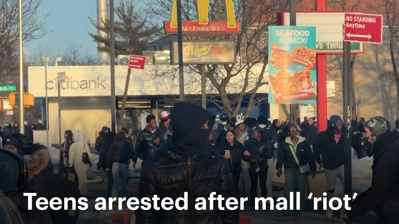 Несколько подростков задержаны во время «захвата» торгового центра Bay Plaza Mall | News 12