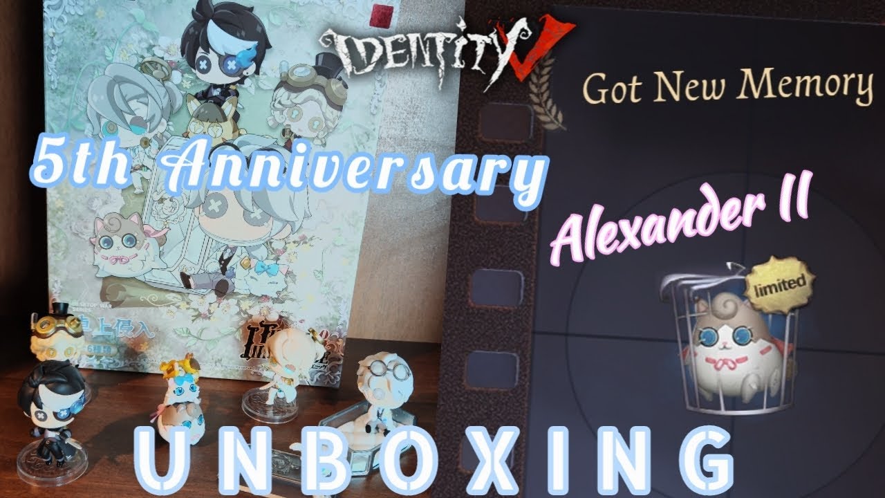 5th Anniversary Pack Unboxing + Gameplay | Alexander II Pet | Identity V