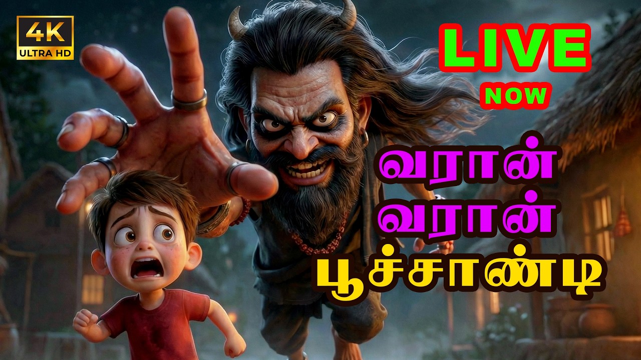 வரான் வரான் பூச்சாண்டி | Poochandi Song LIVE 👻 | Cute Animal Dance Songs 🐶🐱 | 2Boo2Boo TV