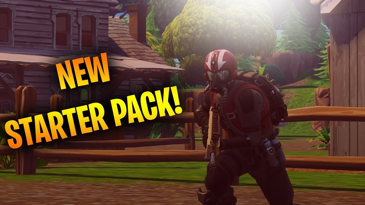 *NEW* WINGMAN SKIN IN FORTNITE BATTLE ROYALE! Starter Pack GAMEPLAY