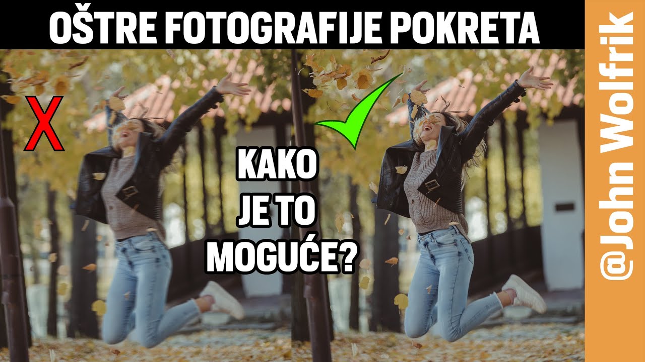 Kako FOKUSIRATI ljude u POKRETU? | @JohnWolfrik
