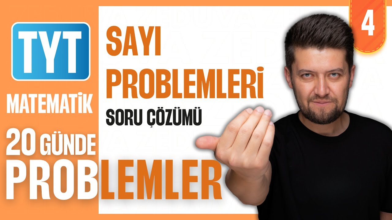Sayı Problemleri Soru Çözümü | Problemler Kampı
