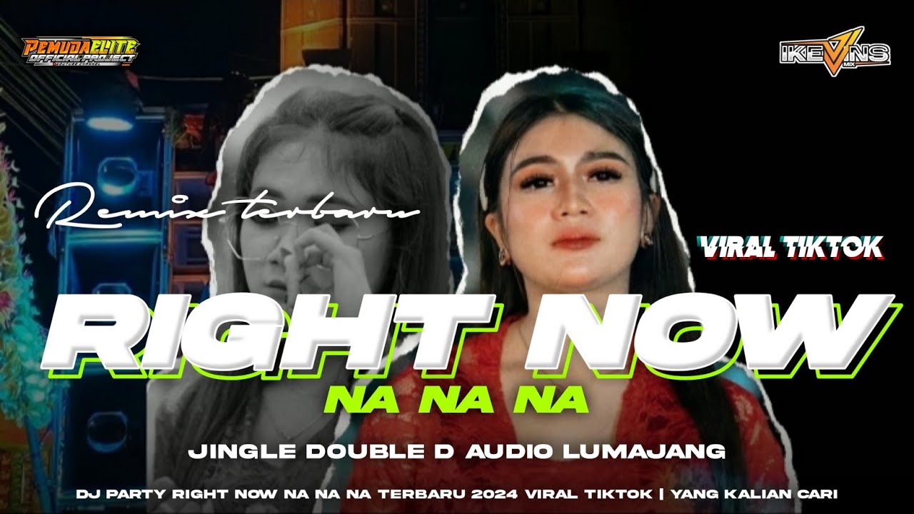 DJ PARTY RIGHT NOW NA NA NA TERBARU 2024 FULL BASS HOREG ‼️JINGLE DOUBLE D AUDIO LUMAJANG