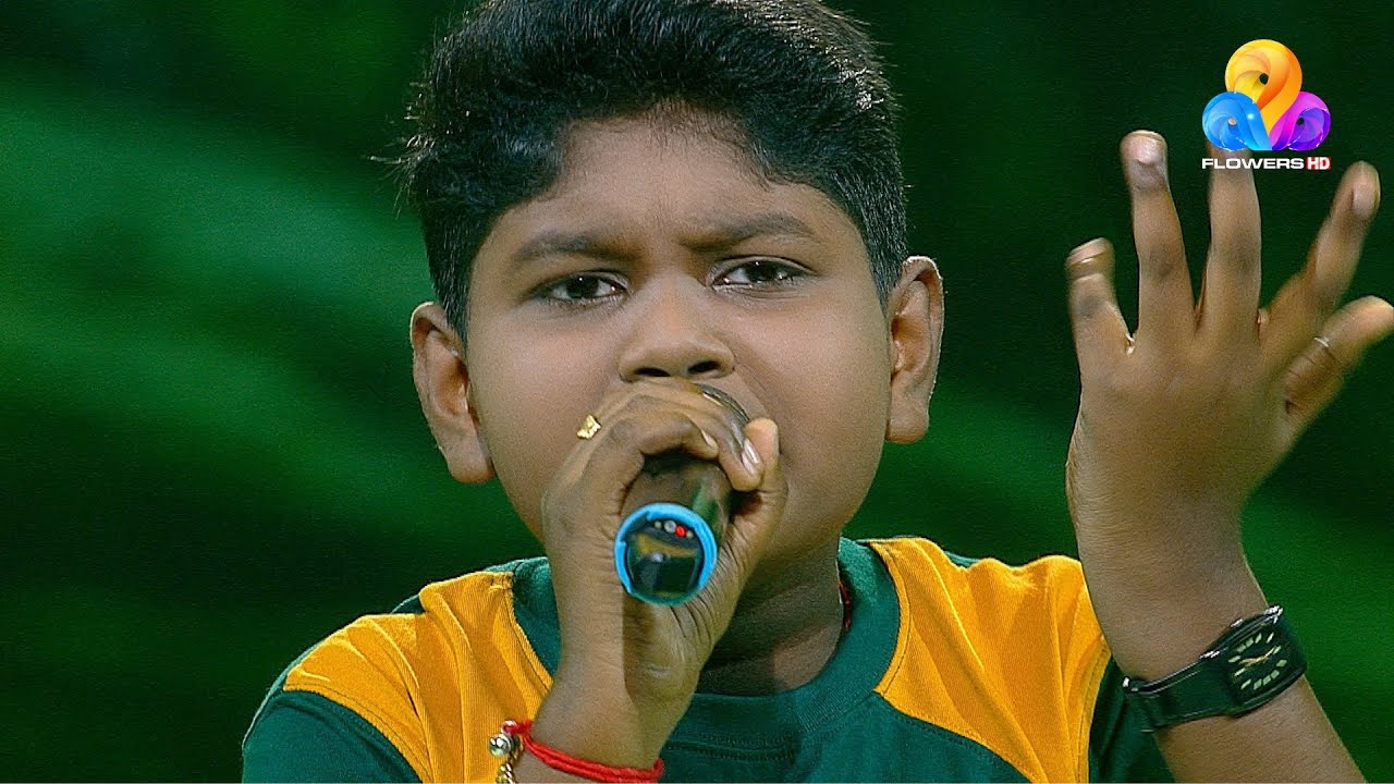 Flowers Top Singer 2 |  Aksith | Thaazhvaaram Manpoove..