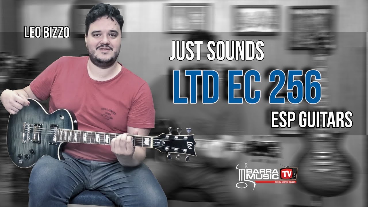 ESP guitars | Ltd EC 256 | JUST SOUND | Colbat Blue | Leo Bizzo