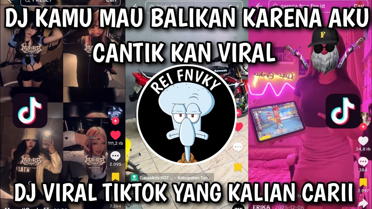 DJ KAMU MAU BALIKAN KARENA AKU CANTIK KAN || DJ SO ASU SOUND VELOCITY VIRAL TIKΤΟΚ