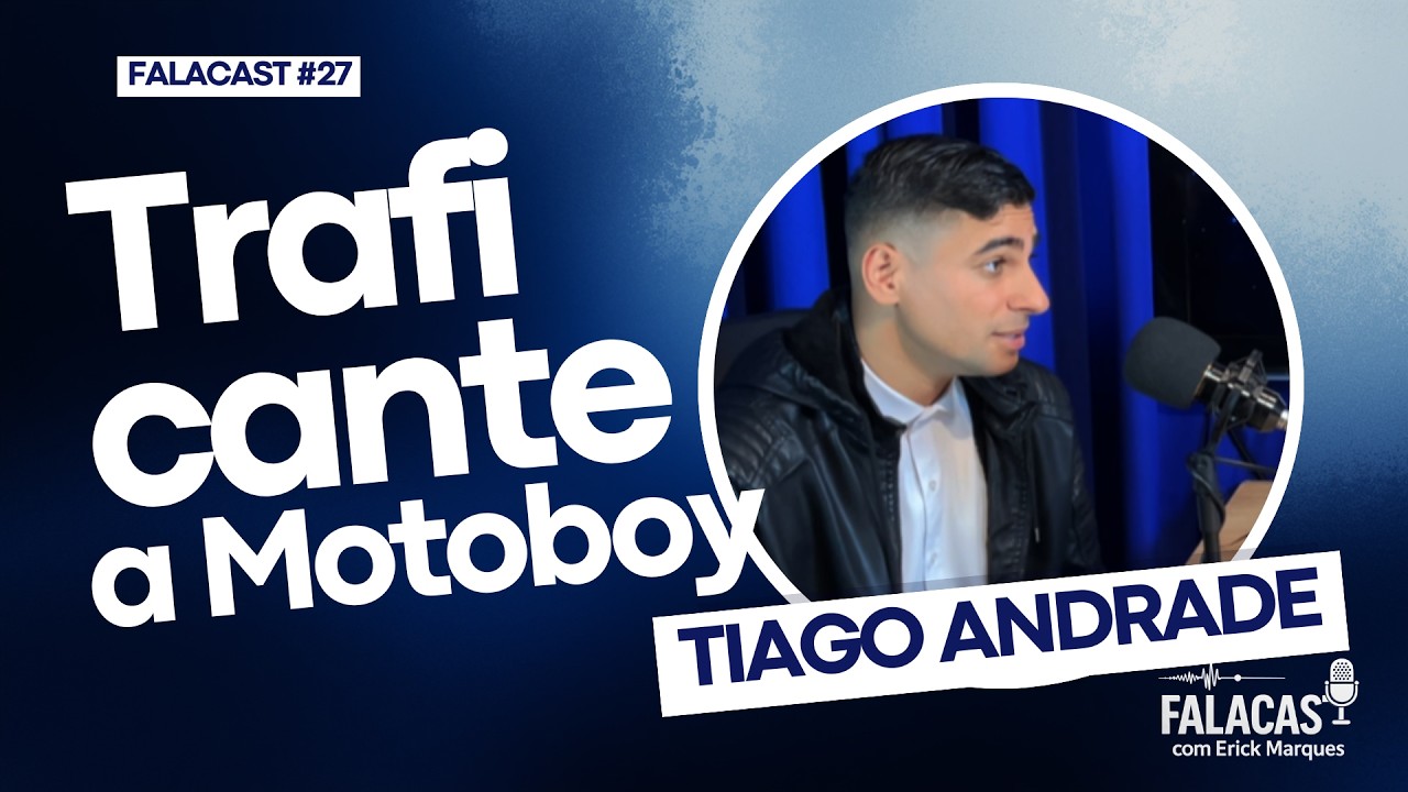 Ele Saiu do Tr&aacute;fico e Hoje Prega o Evangelho | Testemunho de Tiago Andrade (Biri) | FALACAST #26