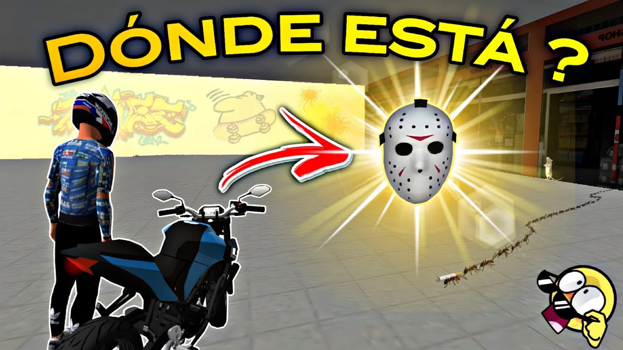 MOTO WHEELIE 3D!⚡🏍️ ¿DONDE ESTA LA MASCARA DE JASON?🤔😱 Épico!!!