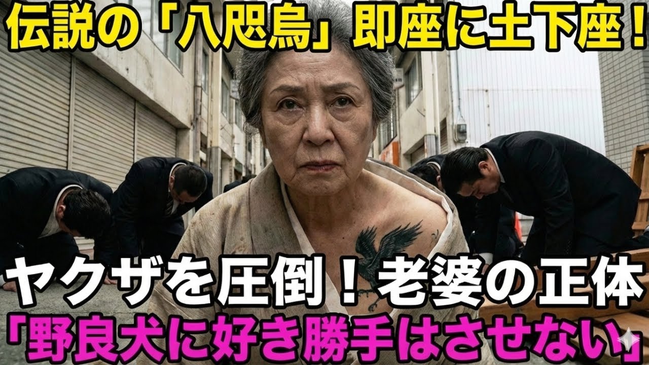 ヤクザも震え上がった老婆の正体…思い出のベンチを壊した悪徳地上げ屋を伝説の極道が絶望の淵へ叩き落とす恩返しの物語