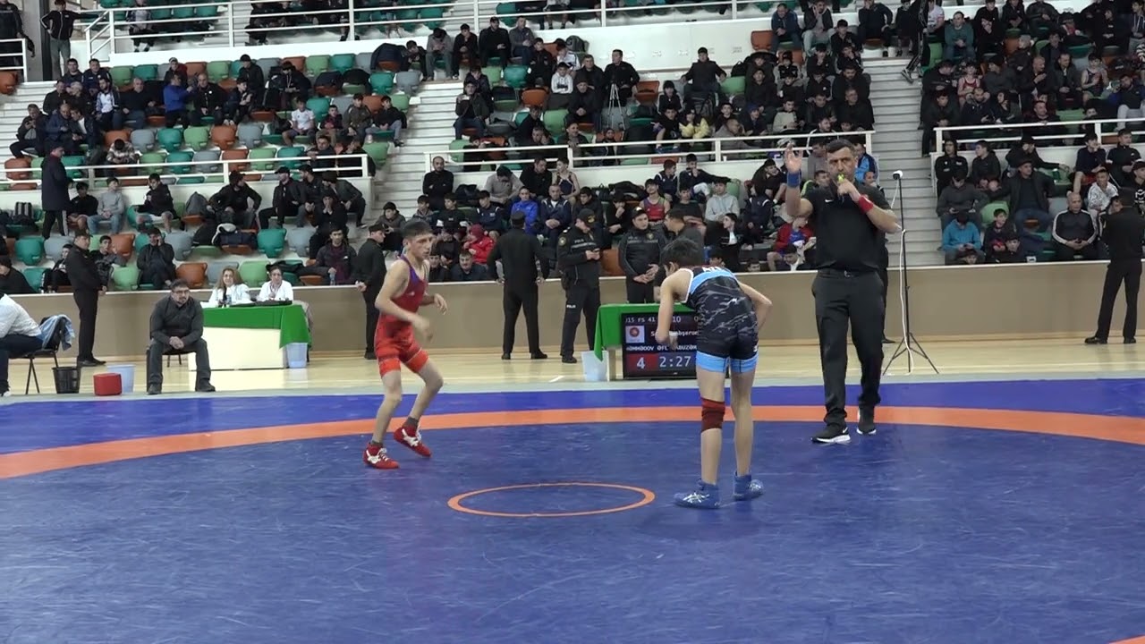 Qualif. FS - 41 kg: Əflatun Məmmədov - İbrahim Abuzərov