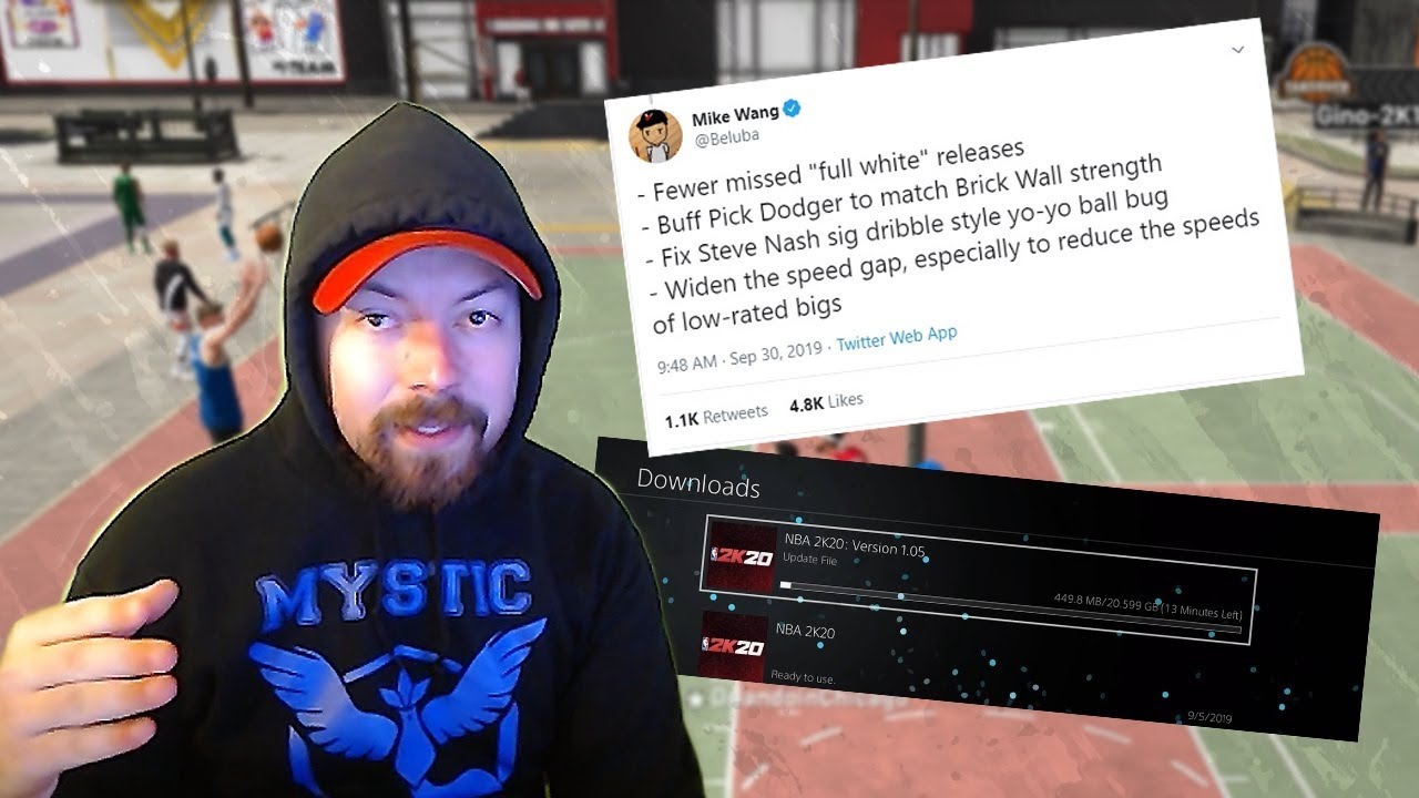 Patch 1.05 Discussion & Patch Notes! CRAZY buffs & nerfs in NBA 2K20!