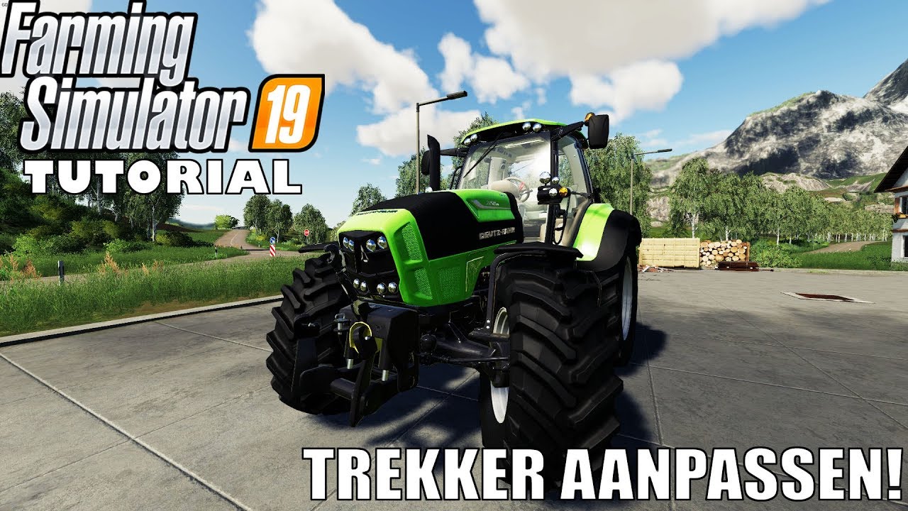 'TREKKER AANPASSEN!' Farming Simulator 19 Tutorial