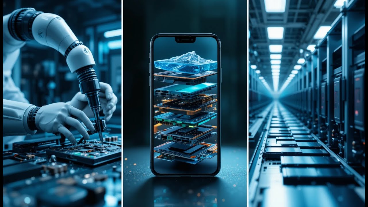 Comment sont fabriqués les smartphones ? | Le processus complet de fabrication 📱✨